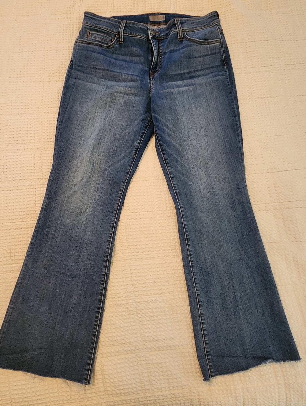 Kut From The Kloth Natalie High-Rise Bootcut Jeans Medium Wash 16 Stretchy